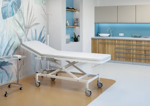 VLE - 003 lehátko elektricky stavitelné, bílé