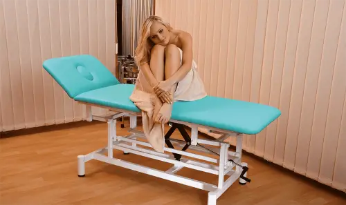 VL - D2 - 65 lehátko, koženka MONA 1 - koženka bílá