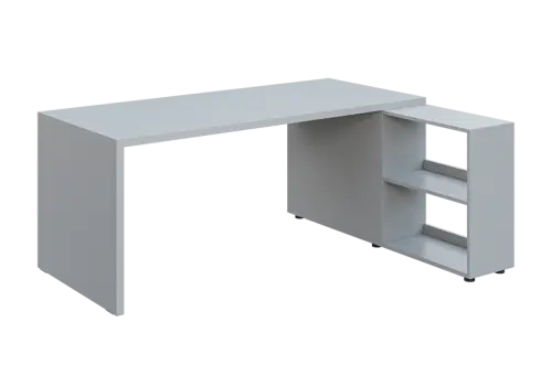 QRL 8 - 183 stůl pracovní, pravý lamino - šedá