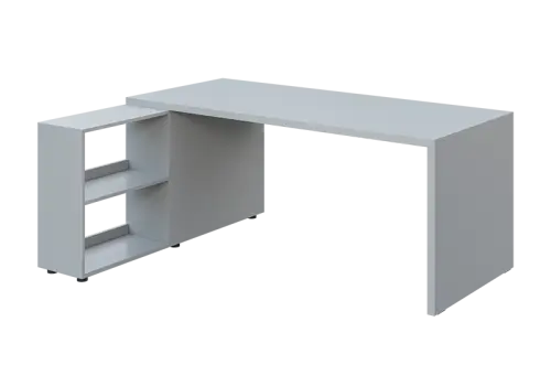 QRL 8 - 183 stůl pracovní, levý lamino - šedá