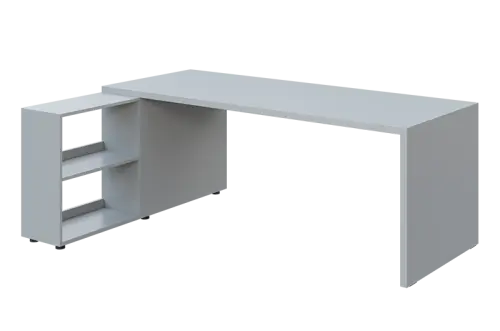QRL 8 - 203 stůl pracovní, levý lamino - šedá