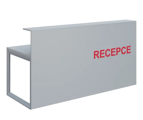 RECEPCE 200 - recepce lamino - šedá