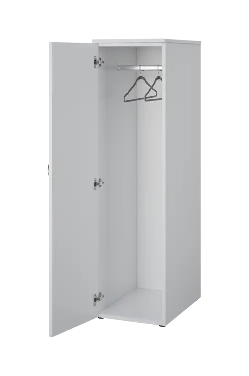 ESTP 4 - 42 šatní skříň, 1-dveřová, levá, 1450x400x600, bílá