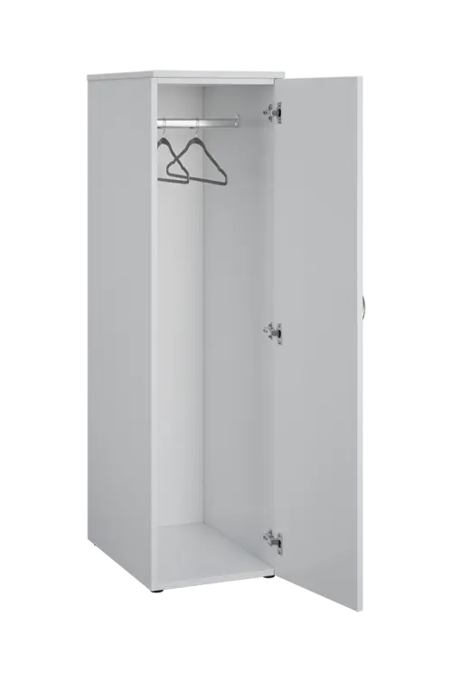 ESTP 4 - 42 šatní skříň, 1-dveřová, pravá, 1450x400x600, ořech světlý