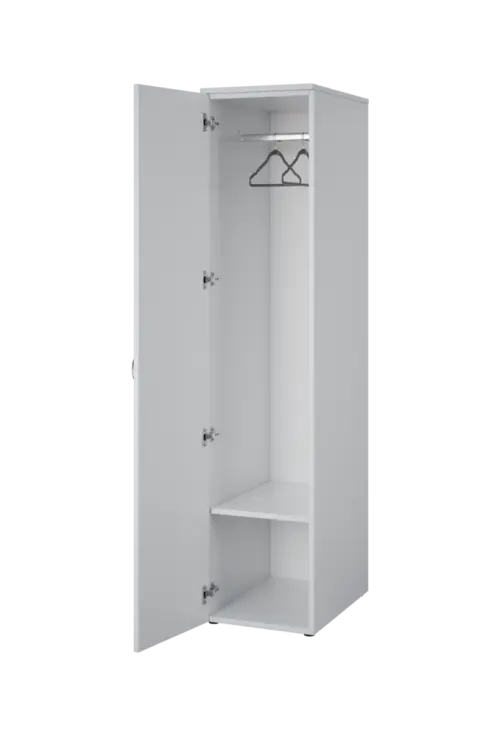 ESTP 5 - 42 šatní skříň, 1-dveřová, tyč, levá, 1800x400x600, dub bardolino