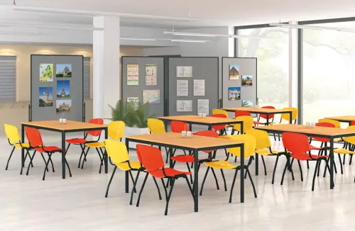 VINCENZA N židle konferenční, kostra černá, plast krémový