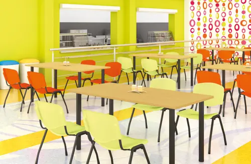 VINCENZA N židle konferenční, kostra černá, plast světle modrý