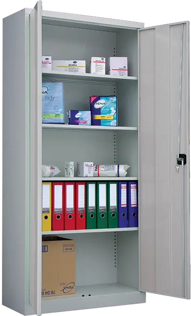 JP - 900 NX skříň policová, 1950x900x400 mm, šedá