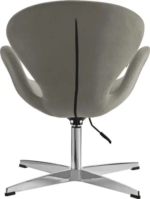 FLORA židle konferenční, PU bílá