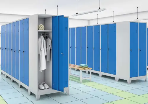 JP - 601 N skříň šatní 1850x800x500 mm, 2-dílná, na nohách, šedá