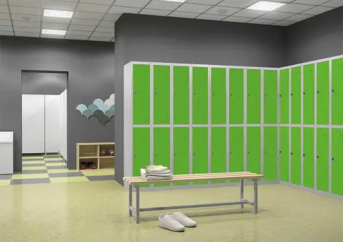 JP - 604 N skříň 4-boxová, 1850x600x500 mm, šedozelená