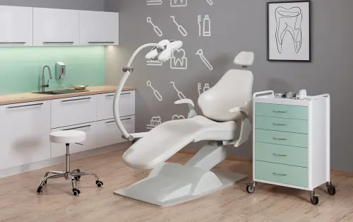 OV - 75 vozík 5-zásuvkový, šířka 700 mm, bílý/zelinkavý