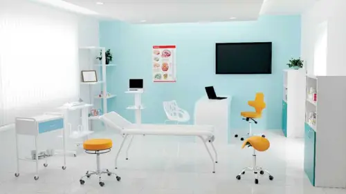 OV - 41 vozík 1-zásuvkový, mobilní, bílý/jarní zeleň