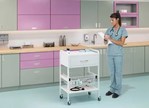 OV - 43 s výsuvným košem, celobílý