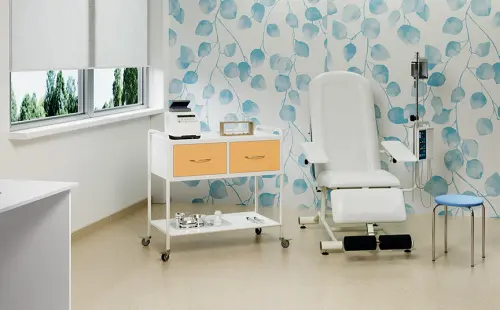 OV - 92 vozík 2-zásuvkový, šířka 900 mm, bílý/žlutý