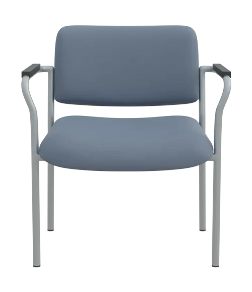 BARIATRIC 200 vysokozátěžové konferenční křeslo, koženka šedá