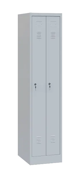 JP - 420 skříň šatní 1850x412,5x500 mm, 2-dílná, šedá