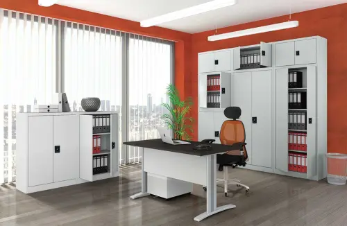 JKS - 121 skříň 465x1200x435 mm, šedá