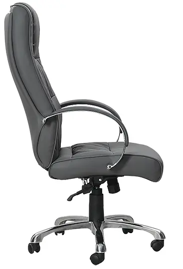 LOTUS křeslo kancelářské, šedá ekokůže