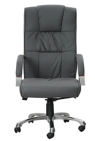 LOTUS křeslo kancelářské, šedá ekokůže