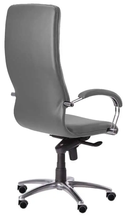 RIMINI křeslo čalouněné, koženka světle okrová