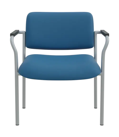 BARIATRIC 200 vysokozátěžové konferenční křeslo, koženka tmavě modrá