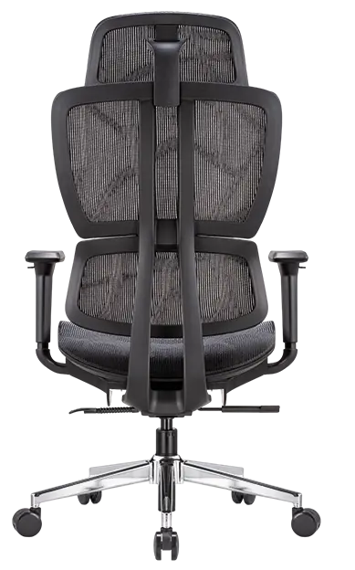 SANTE židle kancelářská, kříž chrom, MESH černá