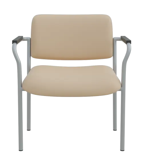 BARIATRIC 200 vysokozátěžové konferenční křeslo, koženka krémová