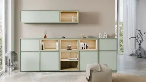 ERY D1844 L dolní modul, 2-dveřová/nika, 1000x1800x400, levý, vodní