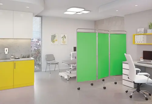 ZPM - 3 zástěna 3-dílná, zelená