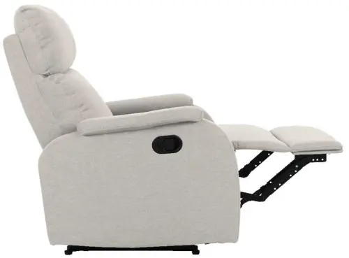 NEVADA křeslo, ekokůže šedá