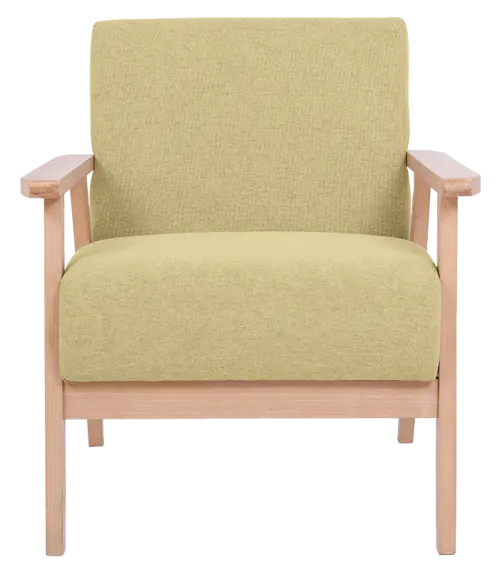 DOROTY křeslo čalouněné, kostra buk, látka béžový melír