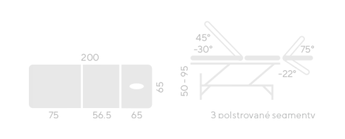 ZLE - 04 lehátko elektricky stavitelné, koženka zelená