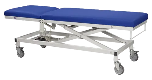 VLE - 005, vyšetřovací lehátko s jedním motorem, modrá