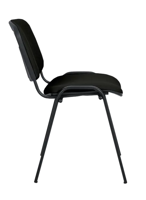 ANCONA N židle konferenční, kostra černá, látka černá