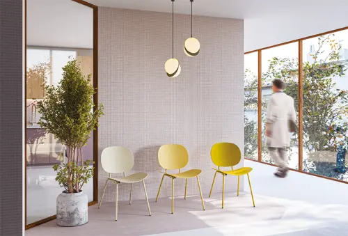 DUNA židle plastová, tyrkysová