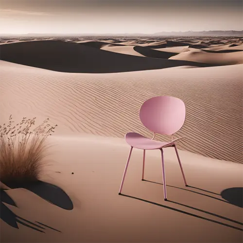 DUNA židle plastová, šeříková