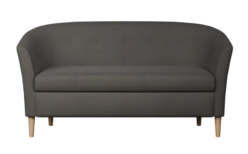 CHARLOTTE 2, dvojkřeslo, látka šedá