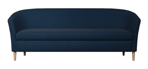 CHARLOTTE 3, trojkřeslo, látka tmavě modrá