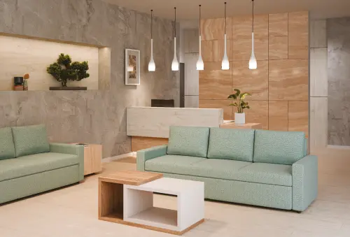 TAMARA, pohovka, látka mátová