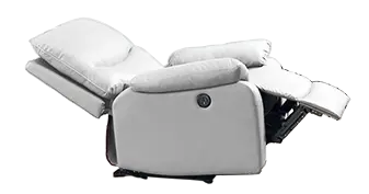 TEXAS polohovací křeslo, ekokůže černá