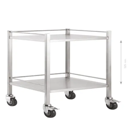 MEDICART 24, instumentační vozík, 900x490x900 mm, nerez