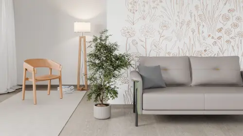 LIPARI - 2, 2-sed, ekokůže šedá/zelená