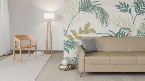 SERAPHINA - 3, 3-sed, ekokůže béžová