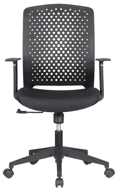 SINDY židle kancelářská, kříž nylon, černá