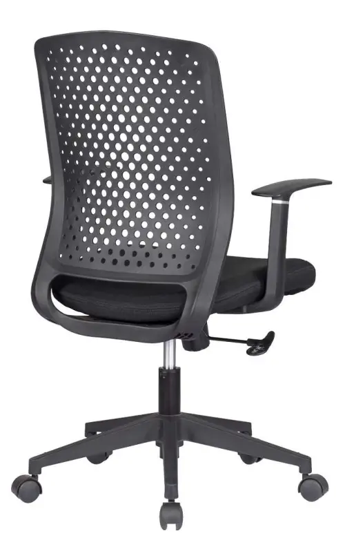 SINDY židle kancelářská, kříž nylon, černá