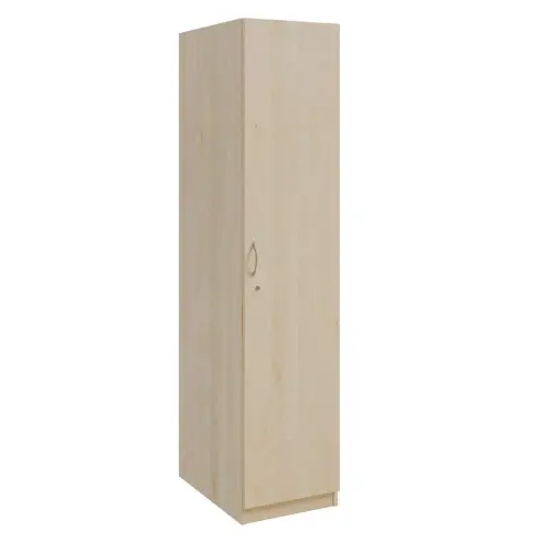 Q 13-40 skříň šatní, 1-dvéřová, 400x600x1800mm, javor horský