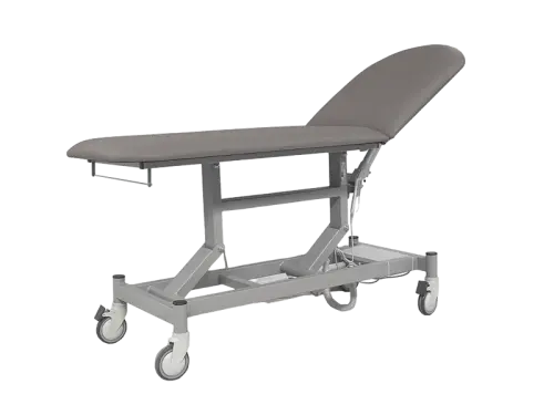 VLE - 002 široké lehátko elektrické, 2-segmentové, šedá