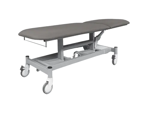 VLE - 002 široké lehátko elektrické, 2-segmentové, šedá