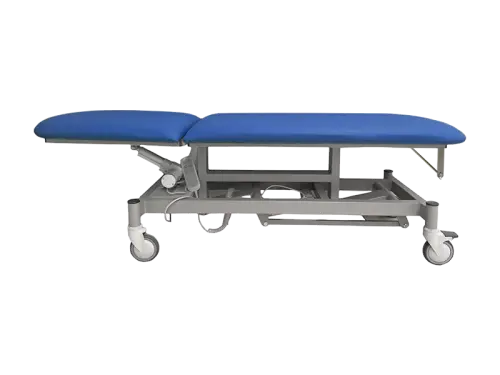 VLE - 002 široké lehátko elektrické, 2-segmentové, modrá